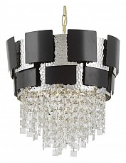 Подвесная люстра LUMINA DECO Kruvia LDP 7045-400 BK+CHR, фото 1