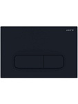 PNS-0000010 (002DQ) Панель смыва Черная матовая для INSP-0000001 Pneumo S (клавиши прямоугольная)