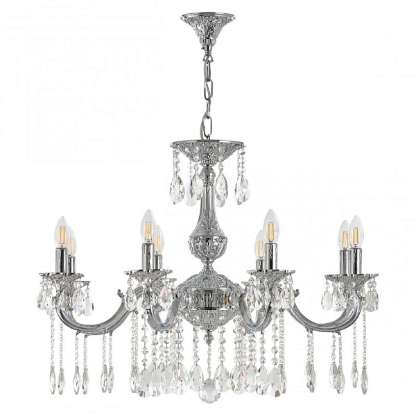 Подвесная люстра Bohemia Ivele Crystal AL7801 AL78101/8/250 A Ni, фото 2