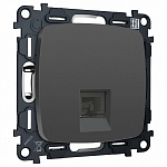 Розетка Ethernet RJ-45 и со шторками, без рамки Ambrella Volt OMEGA MO912005