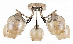 Потолочная люстра Arte Milano AMALFI-322306 322306/5 FG+BK, фото 2
