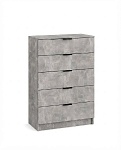 Комод Чикаго Нео (5 ящиков), Бетон