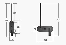 Бра Inodesign Botolf Botolf Black 44.4054, фото 4