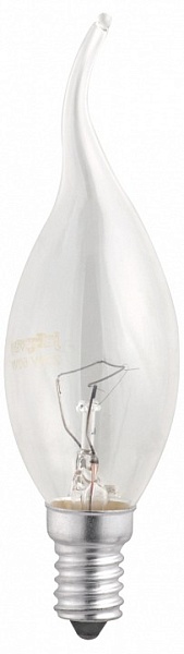 Лампа накаливания Jazzway  E14 60Вт 2700K CT35 60W E14 clear