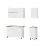 Готовая кухня Токио 1.6 м, белая, фото 1