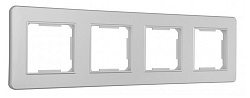 Рамка на 4 поста Arte Milano am-502.16 502.16-4.silver, фото 1