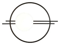 Накладной светильник Inodesign Esta Esta Black 40.4430, фото 1