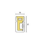 Вертикальная светодиодная лента Tira IP67 2700K, фото 2