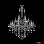 Подвесная люстра Bohemia Ivele Crystal 1415 1415/12+6/300/h-112/2d Ni, фото 2