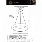 Подвесной светильник Aployt Michell APL.052.03.60, фото 4