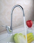 B35 Смеситель для кухни, выс.пов.излив 188мм, р/ОД, хром, ROS, B35-23, фото 2