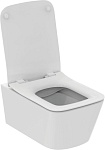 T521101 BLEND CUBE Сиденье и крышка стандарт, тип SANDWICH/SLIM, дюропласт, легкосъемное (шарниры Easy Take Off), с функцией плавного закрытия, фото 4