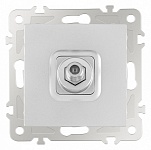 ТВ-розетка без рамки Arte Milano am-206 206.42-1.silver, фото 2