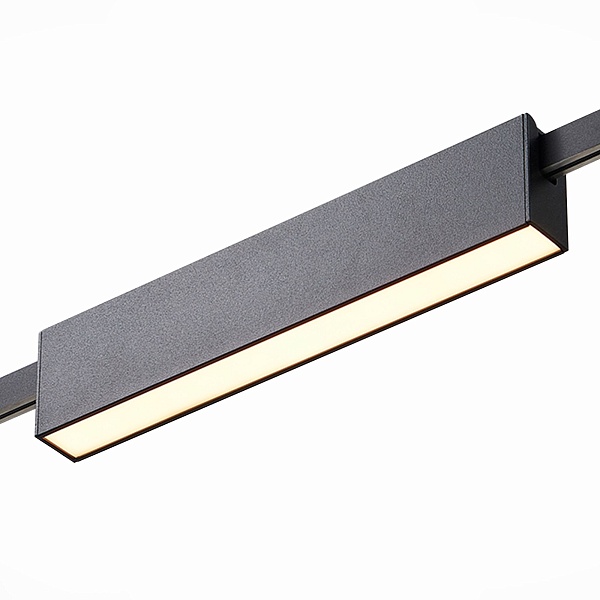 ST817.446.12 Магнитный трековый светильник FARM Черный LED 1*12W 4000K 576Lm Ra90 120 IP20 L232xW24 ФАРМ