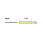 TIRA LED COB TW 22W 2700-6500K CRI90 IP20 5 METROS