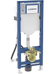 111.350.00.6 Инсталляция Geberit Duofix для подвесного унитаза, 112 см, узкая 42,5см, со смывным бачком скрытого монтажа Sigma 12 см,