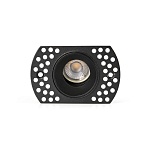 Встраиваемый регулируемый без отделки черный  FLIC GU10 MR11, фото 4