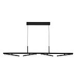 SL1018.403.04 Светильник подвесной ST-Luce черный/прозрачный LED 1*32W 4000K ЭВКЛИДИК