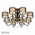 Люстра на штанге iLamp Sofia 88210/8 CR, фото 4
