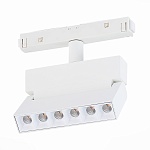 ST362.546.06 Магнитный трековый светильник белый LED 1*6W 4000K 532Lm Ra>80 36° IP20 L120xW22xH134 4 СКАЙЛАЙН 48V, фото 3