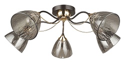 Потолочная люстра Arte Lamp Lily A4366PL-5BK, фото 2