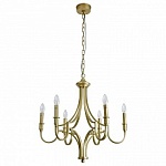 Подвесная люстра Newport DANIELA 3456/С brass