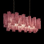 Подвесная люстра Loft it Murano 10580/1000R Pink, фото 4