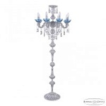 Торшер Bohemia Ivele Crystal AL7901 AL79101T/8/175 B WMN P Aquamarine/M-1H, фото 1