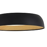 SLE1812-402-01 Светильник потолочный Черный, Древесный/белая LED 1*36W 4000K МЬЮЗЕ, фото 4