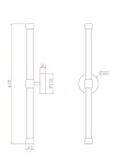 Настенный светильник (бра) Freya FR6108WL-L10G, фото 1