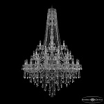 Подвесная люстра Bohemia Ivele Crystal 1415 1415/20+10+5/400/h-182/3d Ni, фото 2