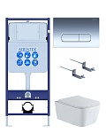 SET AQUATEK ЛИБРА N cm KDI16 (рама AQUATEK INS-0000012 +клавиша KDI-0000016 +крепление KKI-0000002 +унитаз ЛИБРА new AQ1148N-00 с тонким сиденьем sc)
