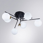 Потолочная люстра Arte Lamp Gemini A2243PL-6BK, фото 3