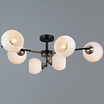 Люстра на штанге ILLUMICO LIBRA IL0469-6CSQ-24 BK AB LIBRA, фото 2