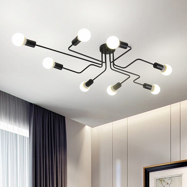 Потолочная люстра Imperiumloft Scheme SCHEME_BLACK_01, фото 4