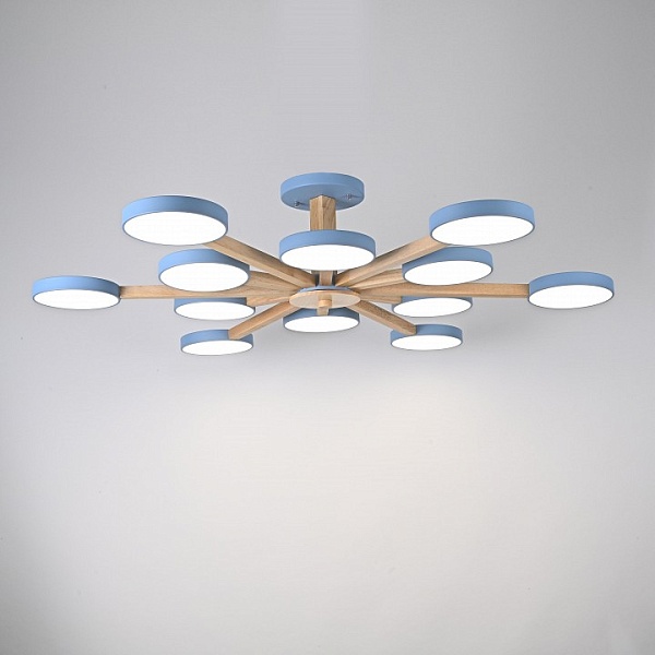 Люстра на штанге Imperiumloft TURNA Blue TURNA-B01, фото 3