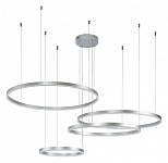 Подвесной светильник Indigo Galass 14001/4P Silver, фото 2