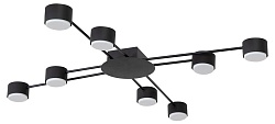 Потолочная люстра Arte Lamp TRACY A1527PL-8BK, фото 1