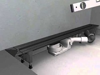 721671 Advantix Vario душевой лоток, проп. способность 0,55-0,6 л/с, L=300-1200, монтажная высота 70-95 мм, фото 4
