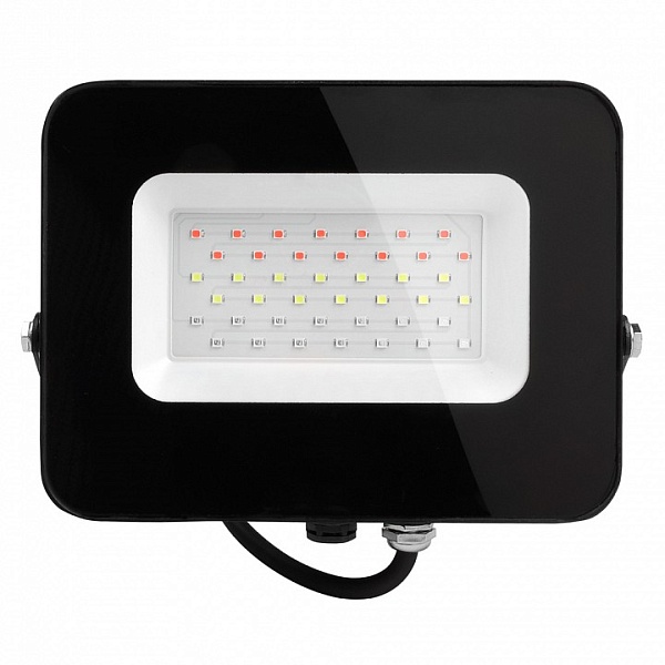 Настенно-потолочный прожектор Jazzway  PFL-30W RGB BL IP65, фото 3
