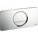 654504 Visign for Style 13 кнопка смыва (пластик) для смывных бачков, хром, фото 1