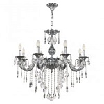 Подвесная люстра Bohemia Ivele Crystal AL7901 AL79101/8/250 B Ni, фото 1