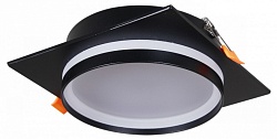 Встраиваемый светильник Reluce Technical  70002-9.0-001LD GX70 BK, фото 1