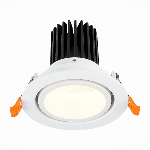 ST705.548.10 Св-к встр. Белый LED 1*10W 4000K 750Lm Ra>90 38° IP20 D102xH85 170-240V Встраиваемые светильники
