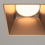 Встраиваемый светильник Technical DL051-01-GU10-SQ-WMG, фото 4