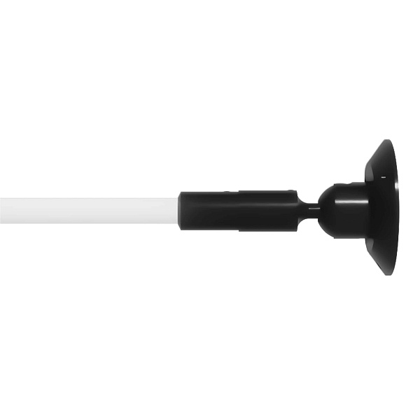 ST980.447.09 Тросовая световая система ST-Luce Черный LED 1*8,6W 4000K Гибкий неон