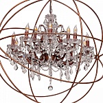 Подвесная люстра Loft it Foucaults Orb Crystal LOFT1897/15, фото 4