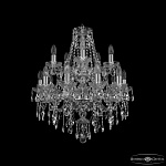 Подвесная люстра Bohemia Ivele Crystal 1415 1415/10+5/200/2d Ni, фото 2