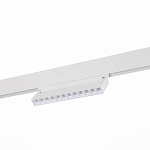 ST364.546.12 Магнитный трековый светильник белый LED 1*12W 4000K 1 009Lm Ra>80 36° IP20 L219xW22xH10 СКАЙЛАЙН 48V, фото 2
