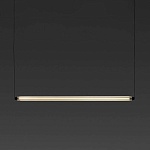 Подвесной светильник LUMINA 900 1L COLGANTE EMP S/M HORIZ черный 18W 2200K, фото 1